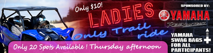 LADIES ONLY TRAIL RIDE IS BACK!